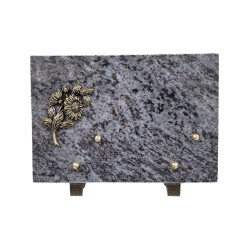 Plaque funéraire en granit Orion (24x18cm)