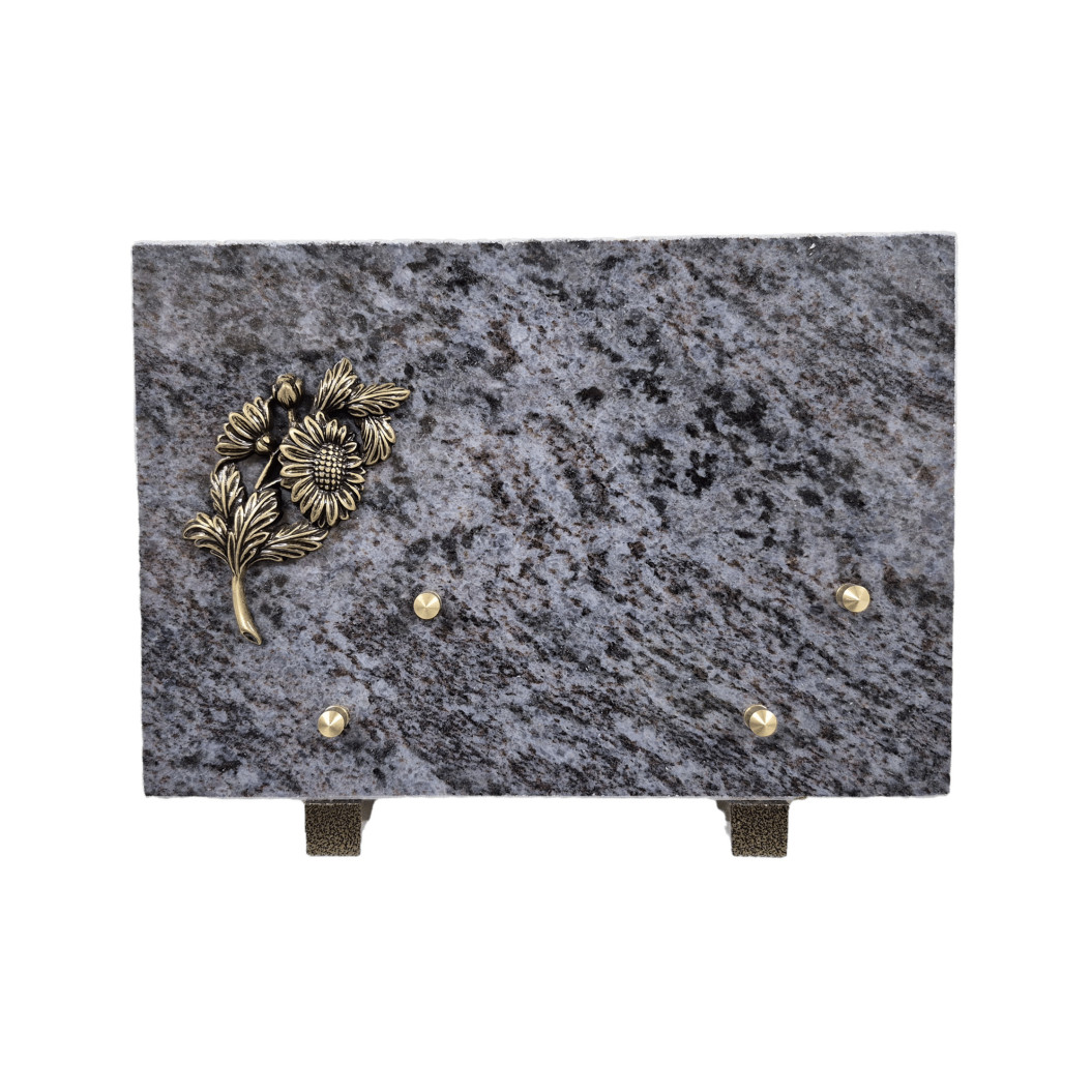 Plaque funéraire en granit Orion (24x18cm)