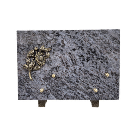 Plaque funéraire en granit Orion (24x18cm)