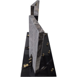Plaque Triptyque en granit Paradiso arbre de vie (40x32cm)