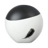 Urne cinéraire éole noir et blanche