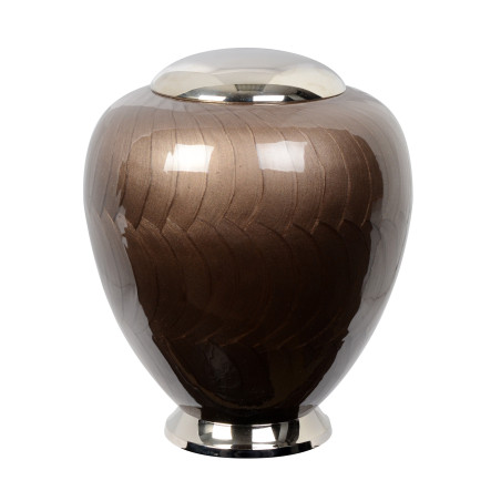Urne cinéraire smooth en aluminium