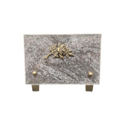 Plaque funéraire en granit Orion (18x12cm)