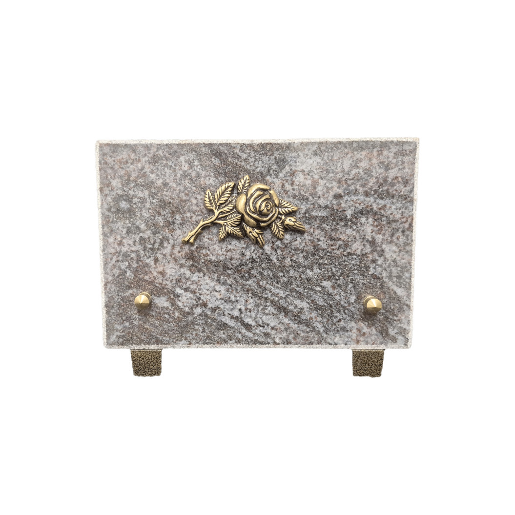 Plaque funéraire en granit Orion (18x12cm)