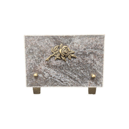 Plaque funéraire en granit Orion (18x12cm)